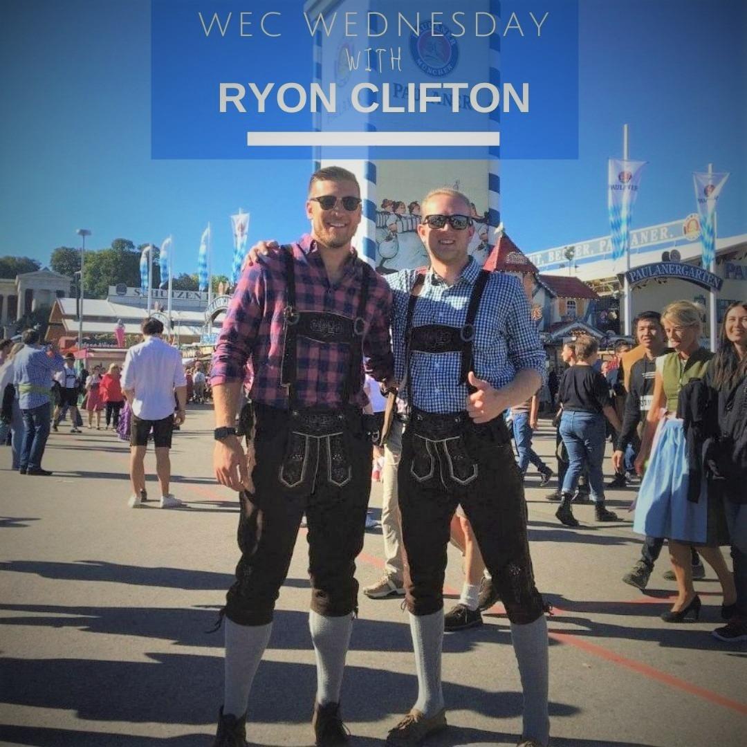 WEC Wednesday's Beyond the Desk with Ryon Clifton Image